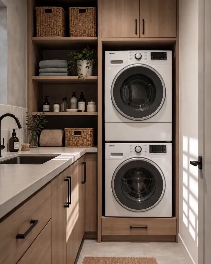 Frame from the 1M-view laundry reel we made for ABCD Joinery